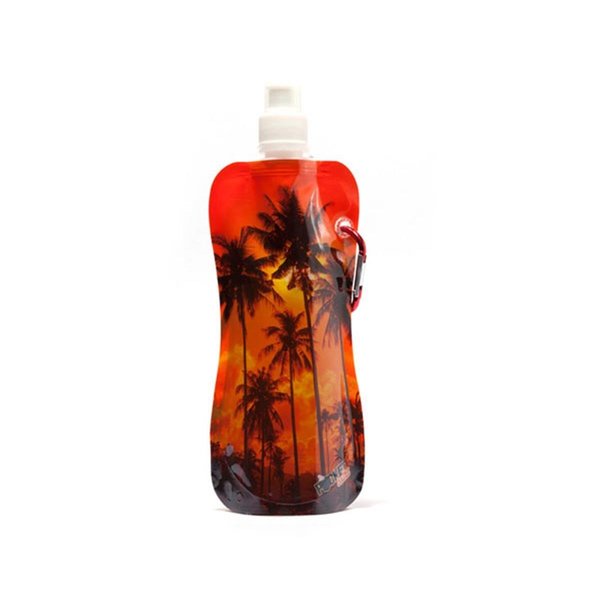 Zees Creations Zees Creations Beach Sunset Pocket Bottle With Brush CB1033